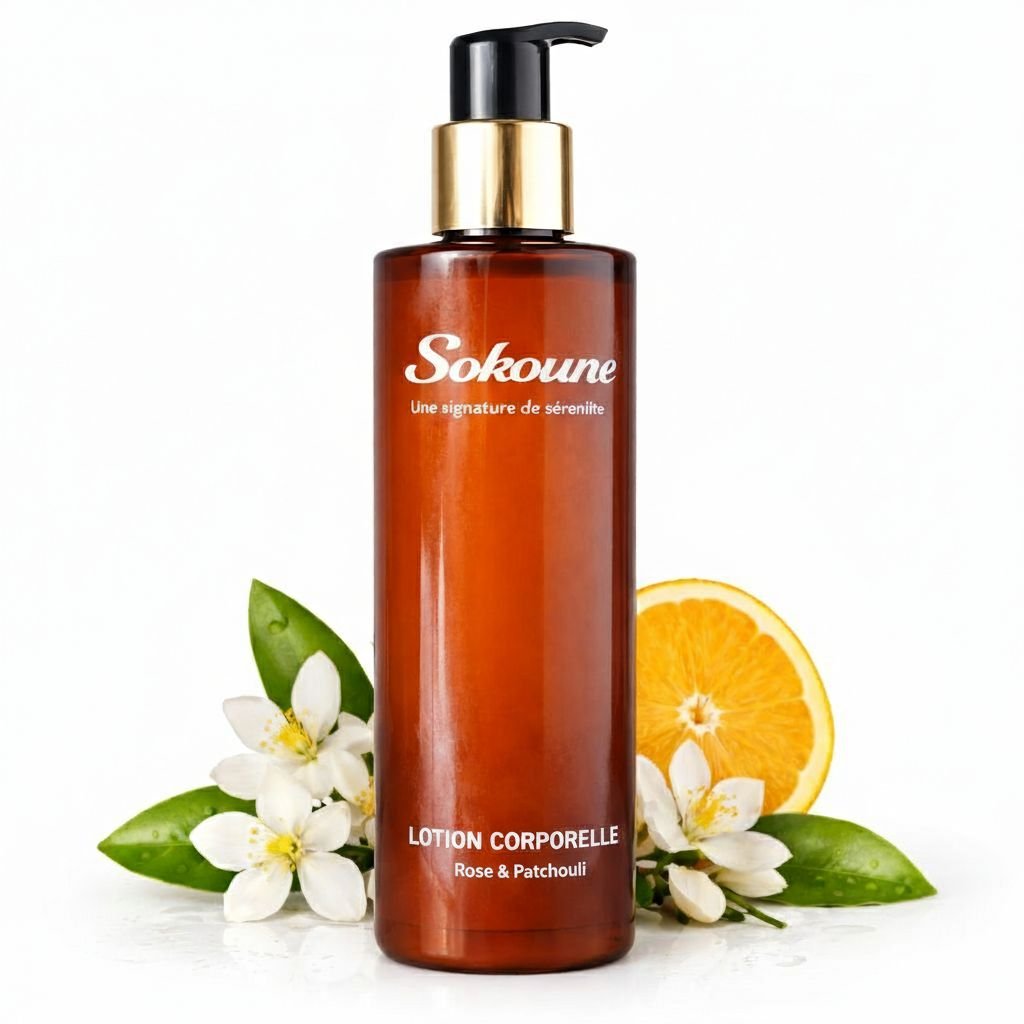 lotion-corporelle-nectar-pourpre-rose-patchouli Lotion Corporelle Nectar Pourpre – Image 1