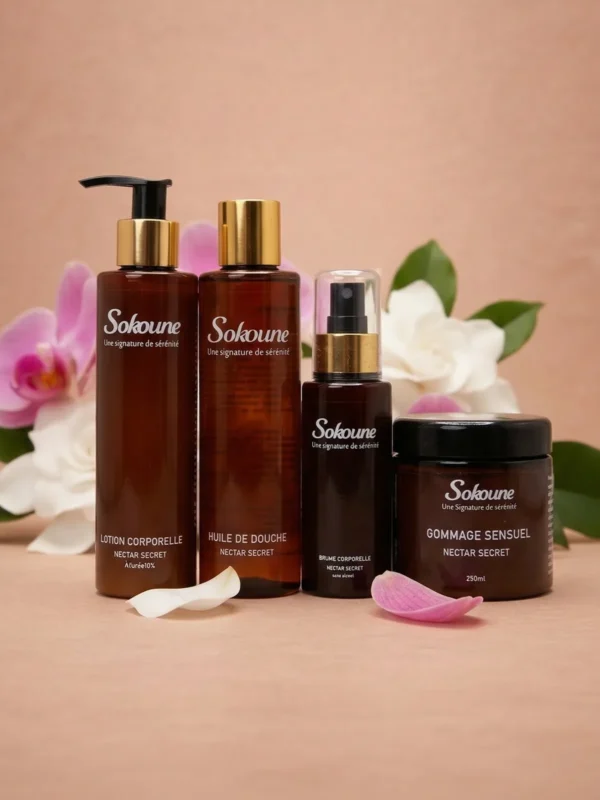 Coffret Rituel Beauté Nectar Secret - Orchidée Gardénia (jasmin)