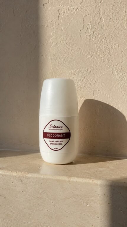 Déodorant naturel Sokoune à l'aloe vera et vitamine C, 30 ml