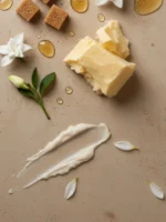 Gommage Sensuel Néroli Fleur d'Oranger Sokoune, texture au beurre de karité