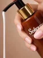 Flacon pompe de la lotion corporelle Sokoune