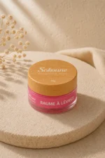 Baume à lèvres Sokoune, pot 15 g aux beurres de karité, mangue et cacao