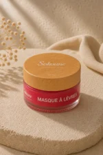 Masque à lèvres de nuit Sokoune, pot 30 ml à l'huile d'avocat et miel